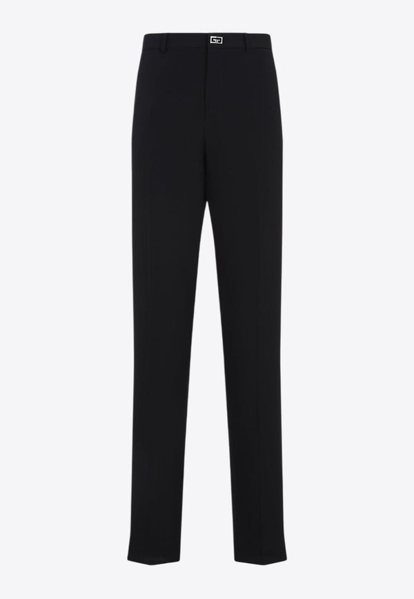 Slim-Fit Tailored Pants