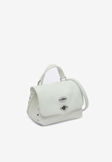 Zanellato Baby Postina Leather Crossbody Bag White 068010B0040000/Q_ZANEL-Z1190