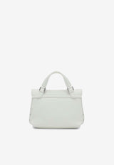 Zanellato Baby Postina Leather Crossbody Bag White 068010B0040000/Q_ZANEL-Z1190