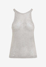 Lurex Knit Tank Top