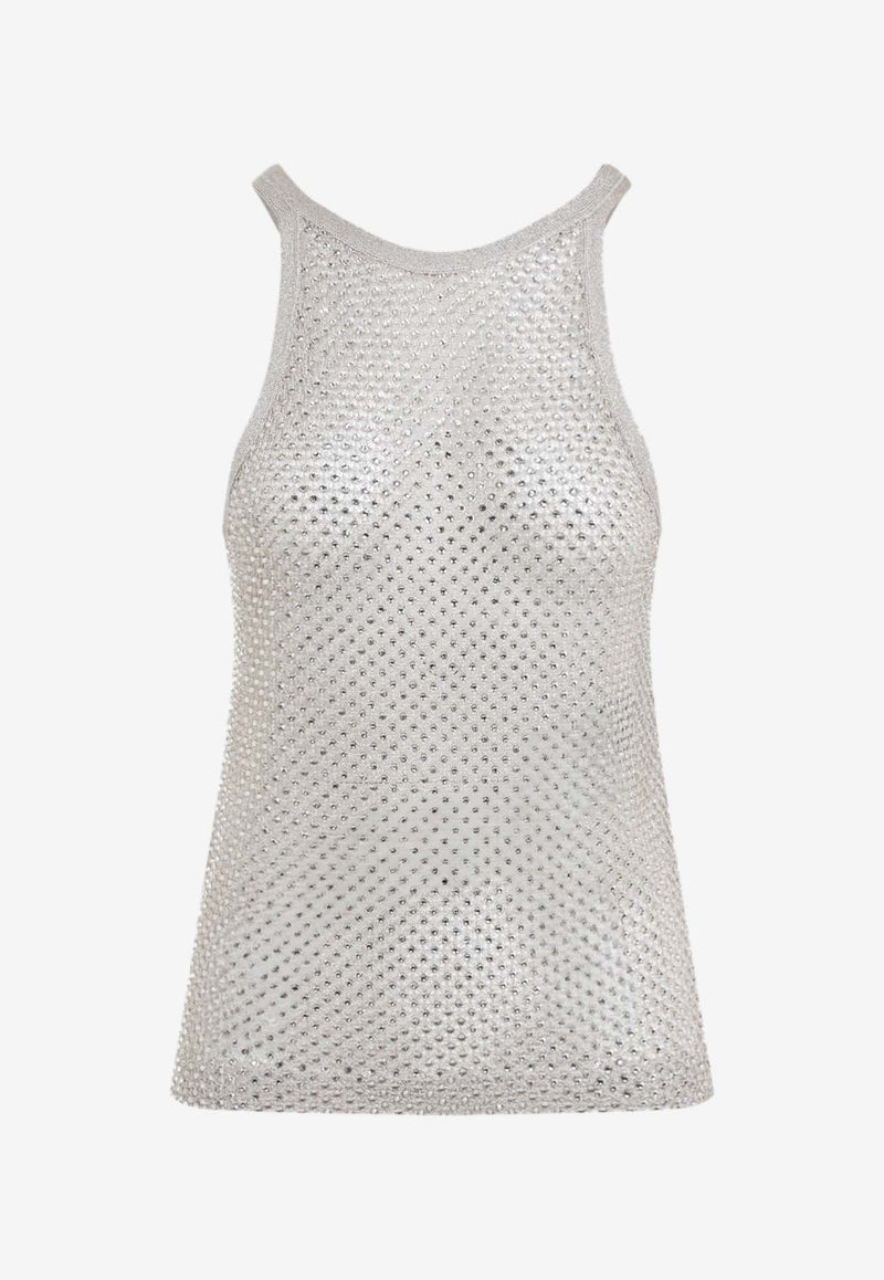 Lurex Knit Tank Top