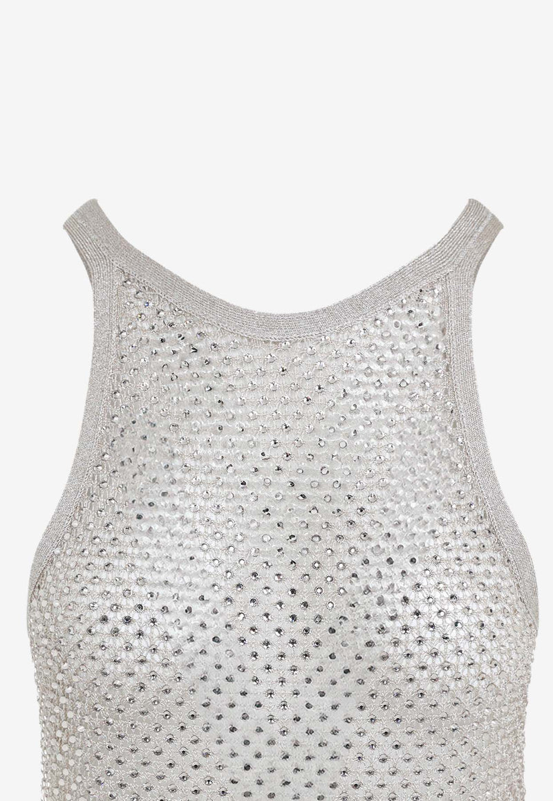 Lurex Knit Tank Top