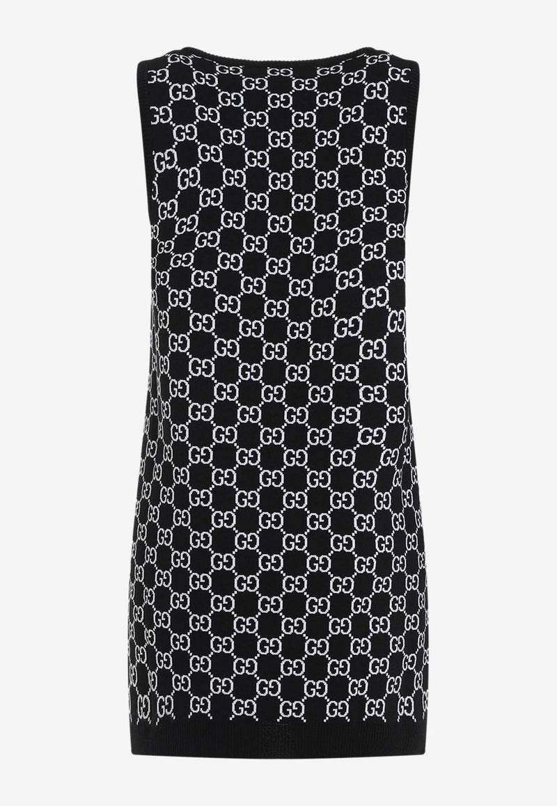 GG Wool Jacquard Mini Dress