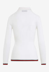 Cashmere and Silk Polo T-shirt