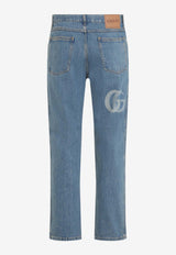 Lasered Double G Jeans