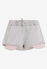 Drawstring Mini Shorts