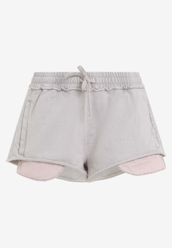 Drawstring Mini Shorts