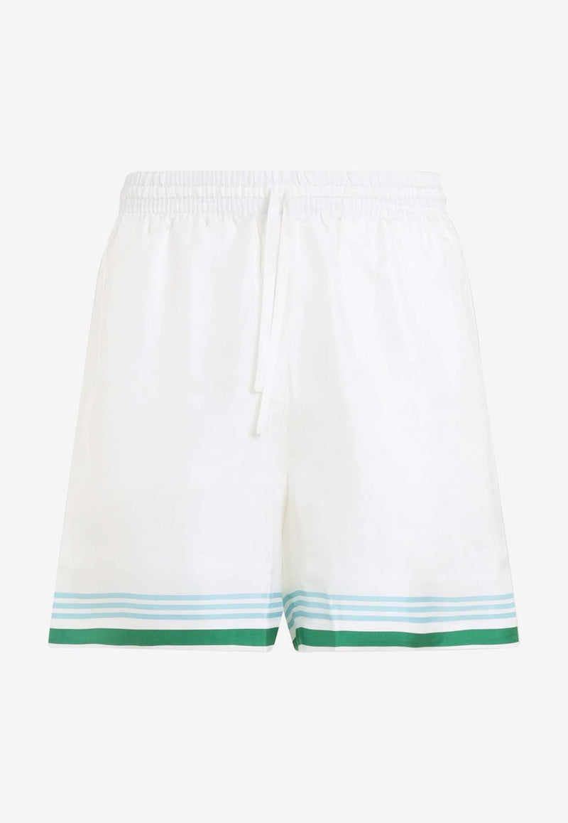 Drawstring Bermuda Shorts