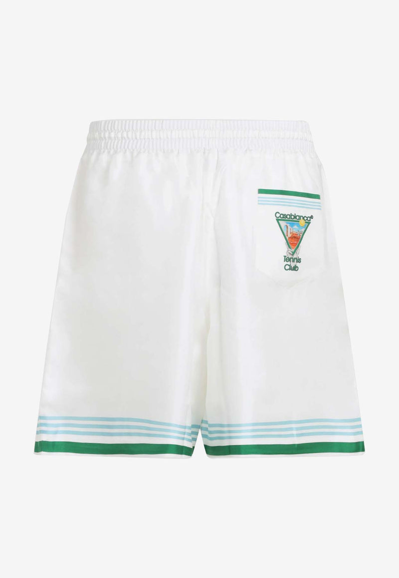 Drawstring Bermuda Shorts