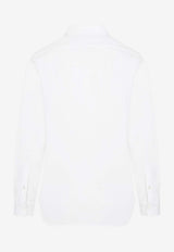 Berluti Scritto Pocket Long-Sleeved Shirt White R26JSL16.001-000 BLANC OPTIQUE