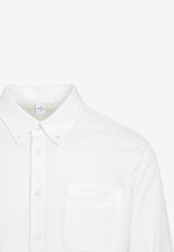 Berluti Scritto Pocket Long-Sleeved Shirt White R26JSL16.001-000 BLANC OPTIQUE