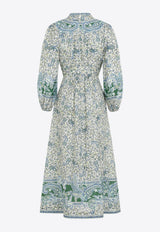 Ottie Paisley Midi Dress