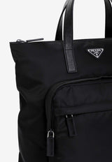 Logo Tote Backpack