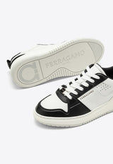 Salvatore Ferragamo Dennis Low-Top Calf Leather Sneakers White 0770882MLE/O_FERRA-NB