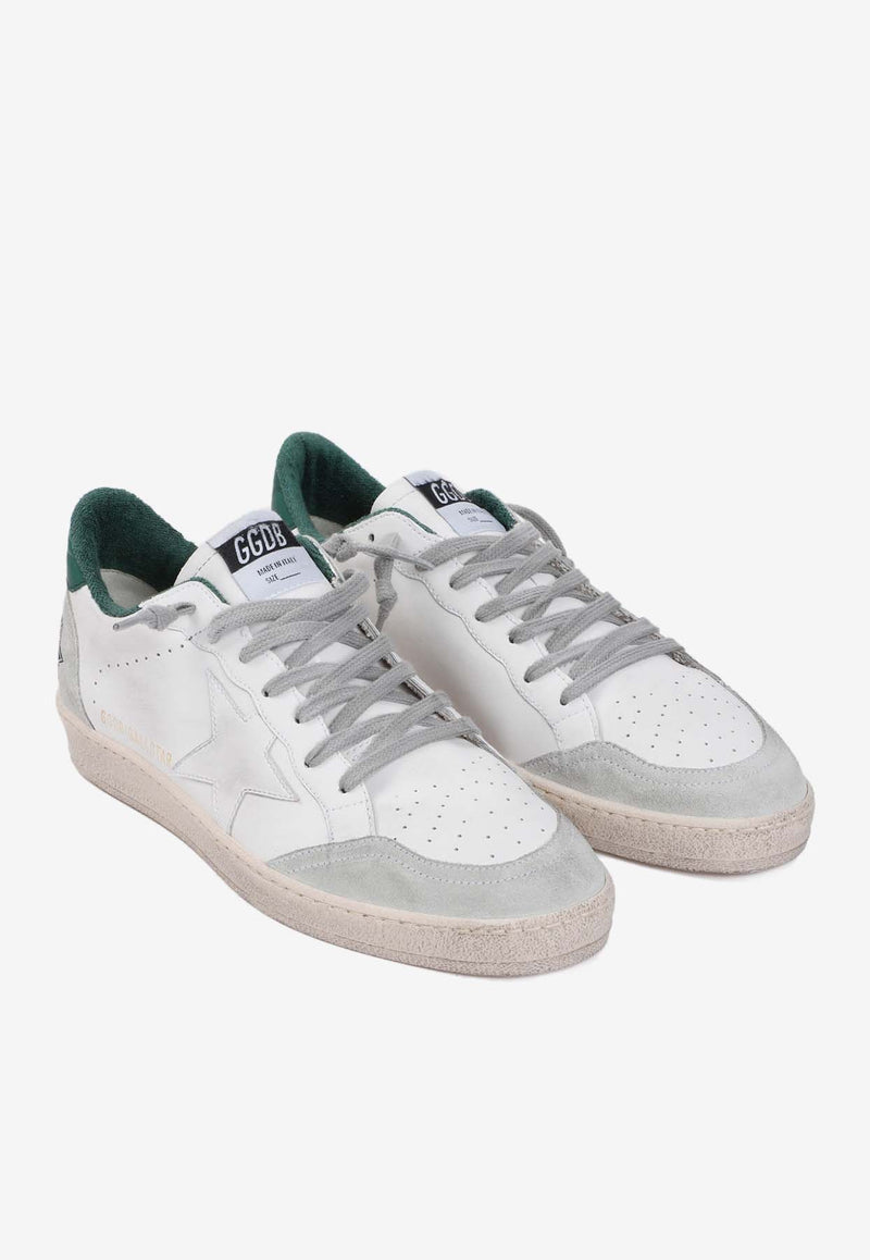 Ball Star Low-Top Sneakers in Leather