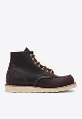 Red Wing Classic Moc Leather Ankle Boots Bordeaux 08847LE/P_REDWI-BCE