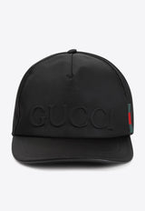 Logo Nylon Baseball Cap