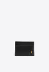 Tiny Cassandre Leather Cardholder