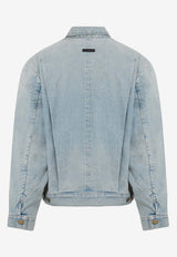 8th Zip-Up Denim Jacket