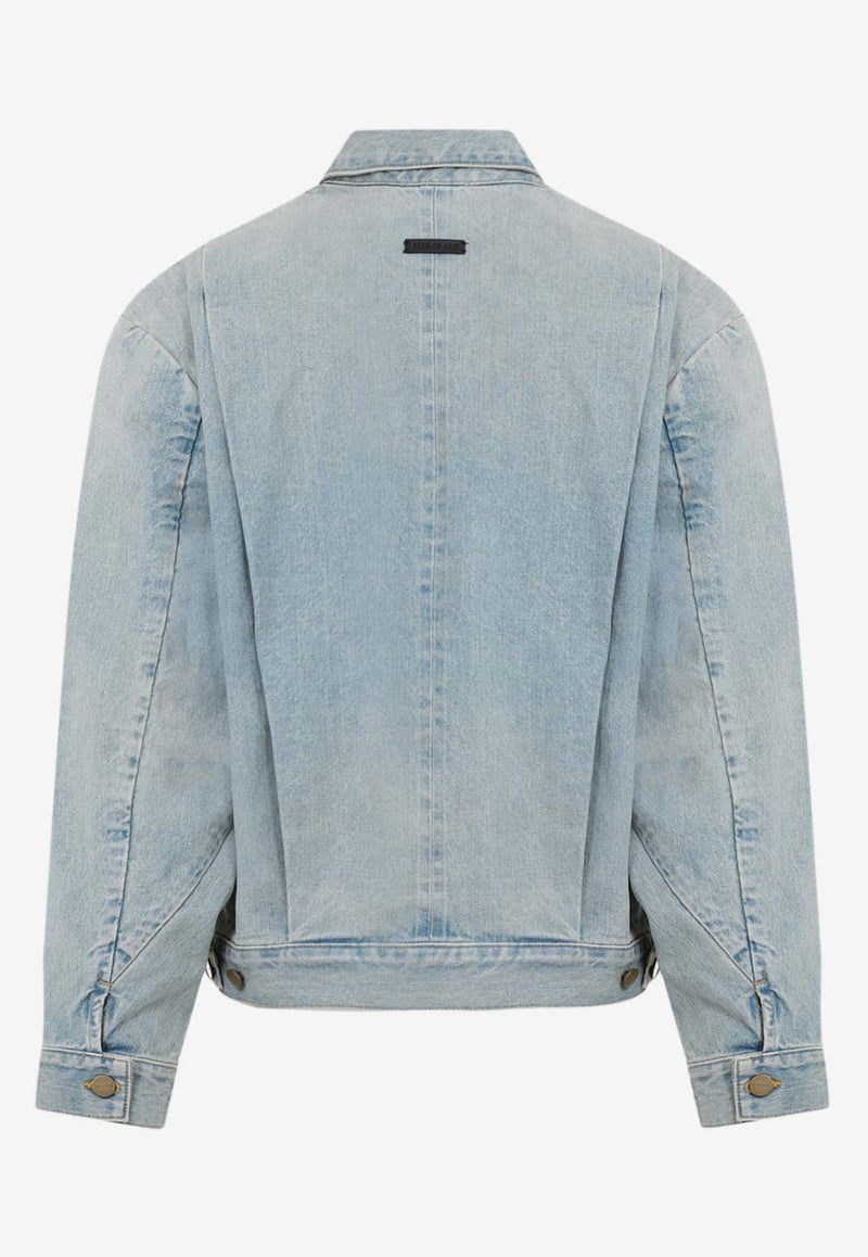 8th Zip-Up Denim Jacket