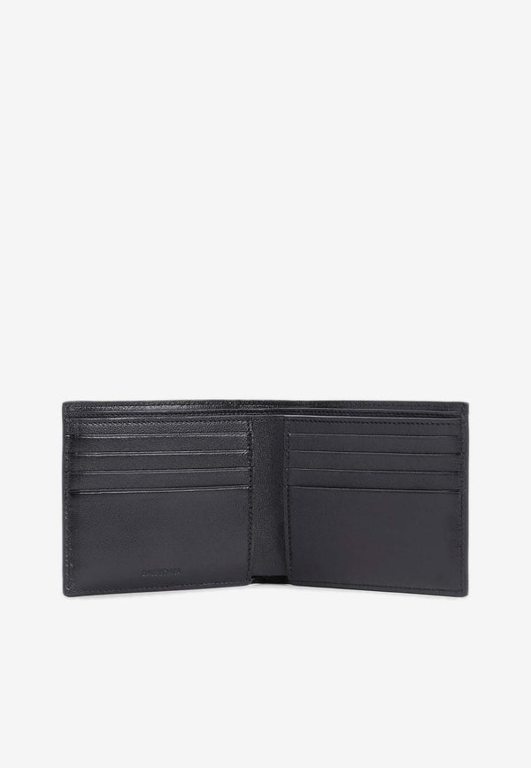 Cash Square Bi-Fold Leather Wallet