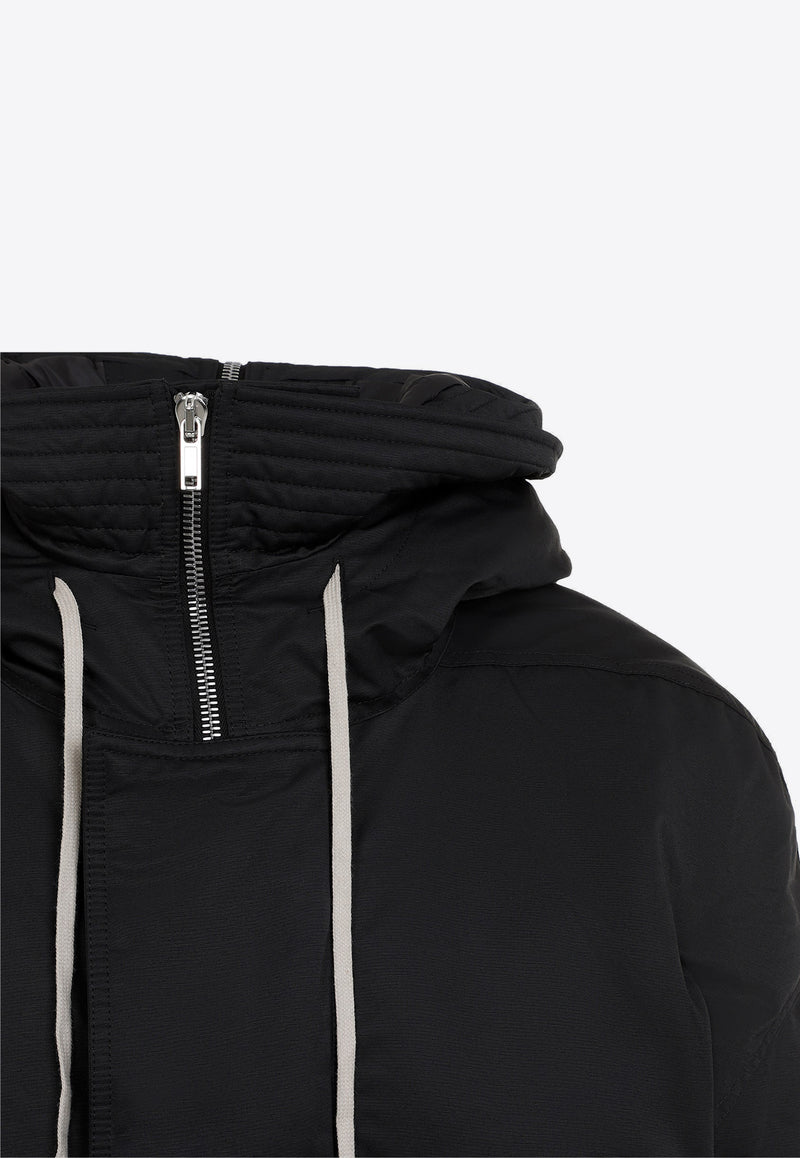 Hooded Bomber Jacket