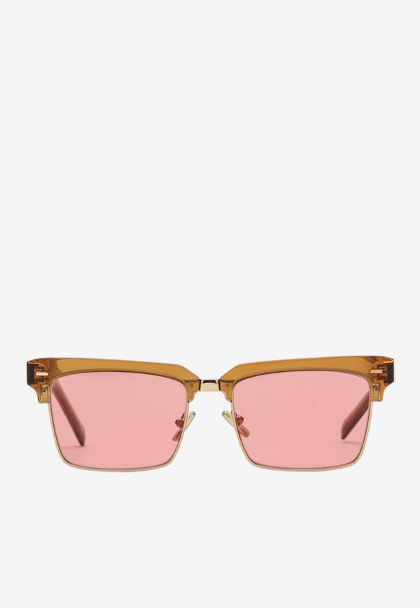 Miu Miu Runway Square Sunglasses Pink 0MU10ZSPVC/P_MIU-15T1D054