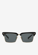 Miu Miu Runway Square Sunglasses Gray 0MU10ZSPVC/P_MIU-1AB5S054