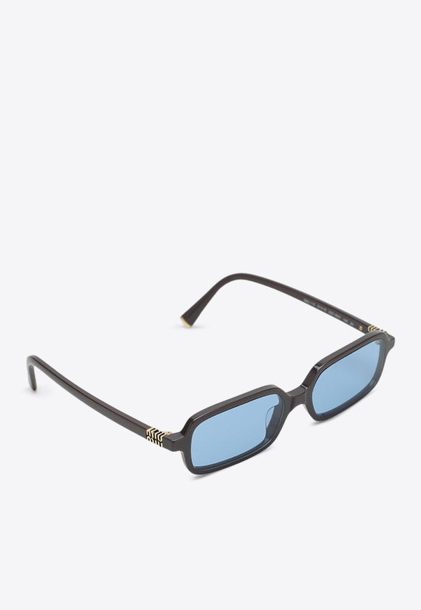 Miu Miu Regard Rectangular Sunglasses Blue 0MU11ZSPVC/P_MIU-22C60O51