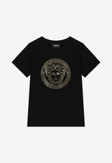 Versace Kids Kids Medusa Crewneck T-shirt 1000239 1A10164 2B130