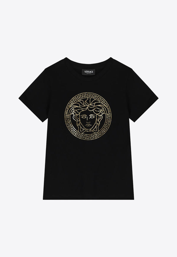 Versace Kids Kids Medusa Crewneck T-shirt 1000239 1A10164 2B130