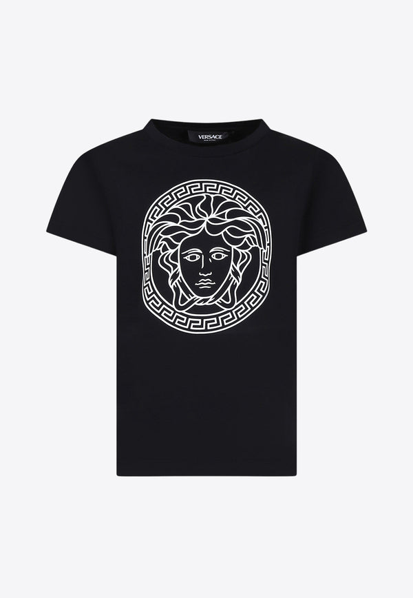 Versace Kids Kids Medusa Crewneck T-shirt 1000239 1A10165 2B020