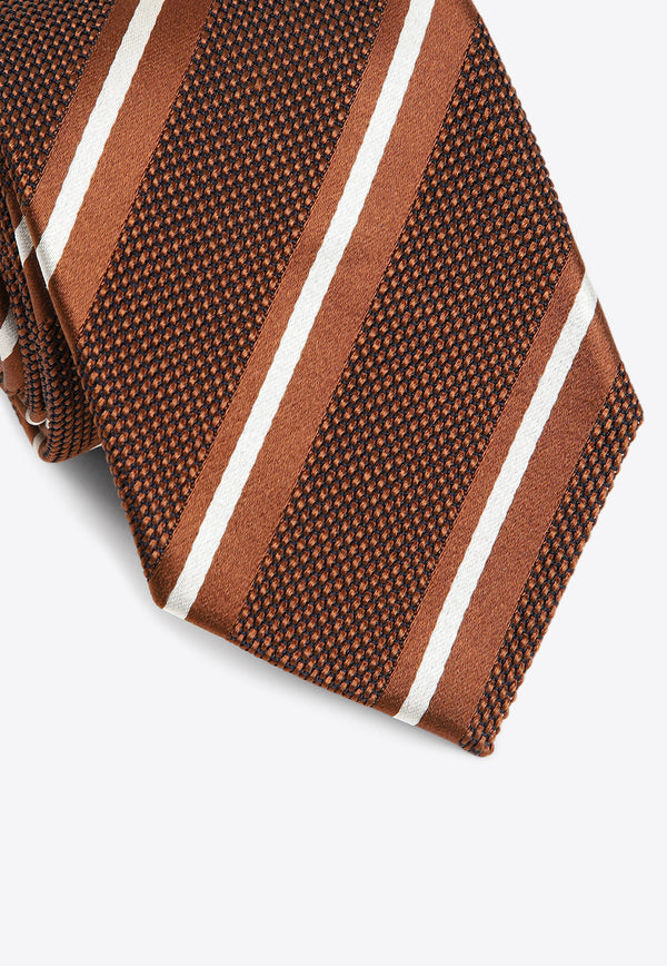 Striped Silk Tie