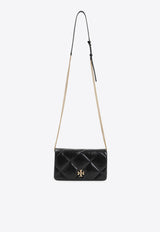 Mini Kira Quilted Leather Chain Clutch