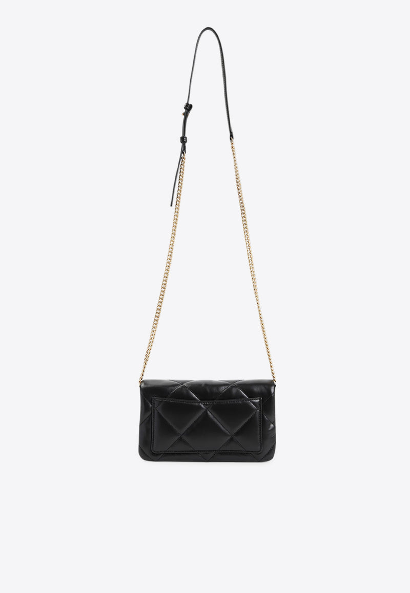 Mini Kira Quilted Leather Chain Clutch