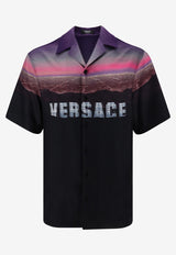 Versace Hills Print Silk Shirt Multicolor 1003926 1A08752 5X000