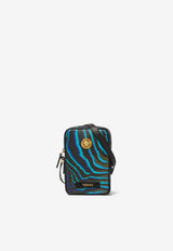 Versace Small Tiger Medusa Biggie Messenger Bag Multicolor 1006192 1A07629 5K14V