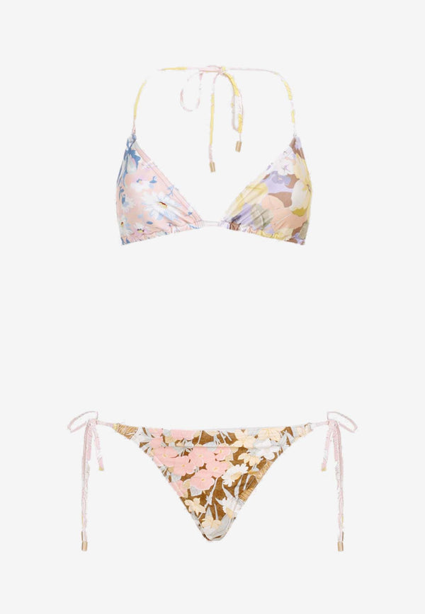 Pop Floral Triangle Bikini