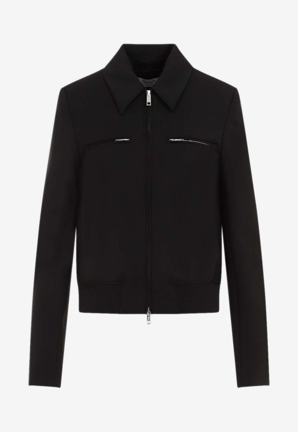 Plava Wool Bomber Jacket