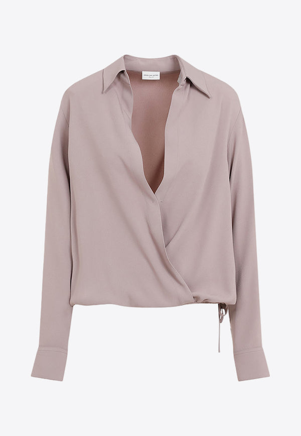 Cedal Wrap Blouse