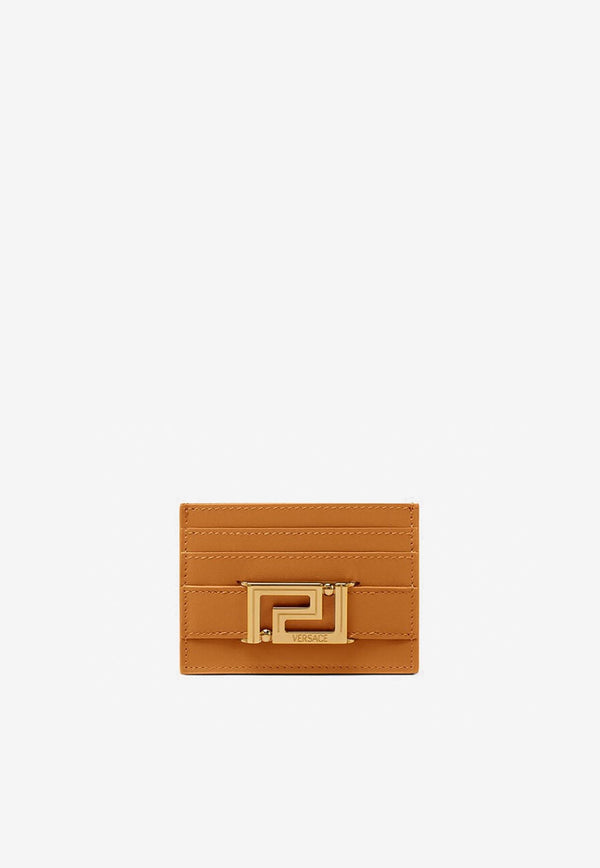 Versace Greca Goddess Cardholder Orange 1007218 1A05134 1K26V