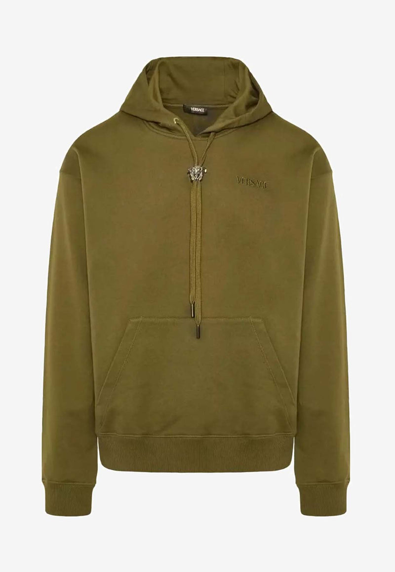 Versace La Medusa Hooded Sweatshirt Green 1008661 1A06213 1GM10