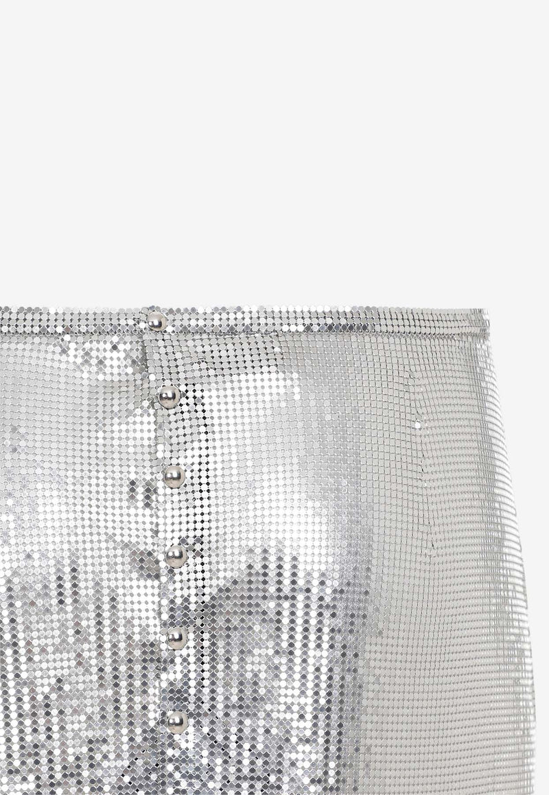 Mesh Mini Skirt