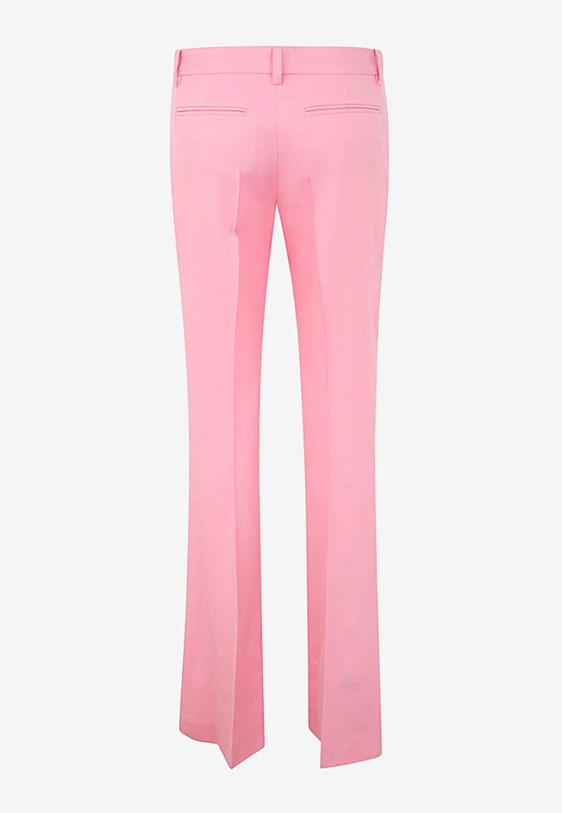 Versace Low-Rise Flared Pants Pink 1010045 1A08585 1PN50