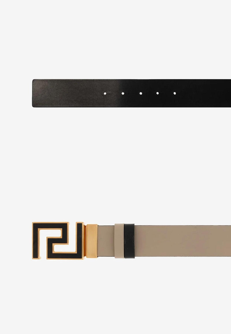 Versace Reversible Greca Leather Belt Multicolor 1010435 1A04791 2KA4V