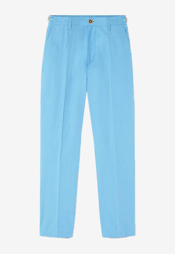 Versace Medusa Biggie Chino Pants Light Blue 1010583 1A07474 1VA90