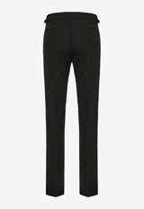 Versace Medusa Tailored Wool Pants Black 1011439 1A07454 1B000