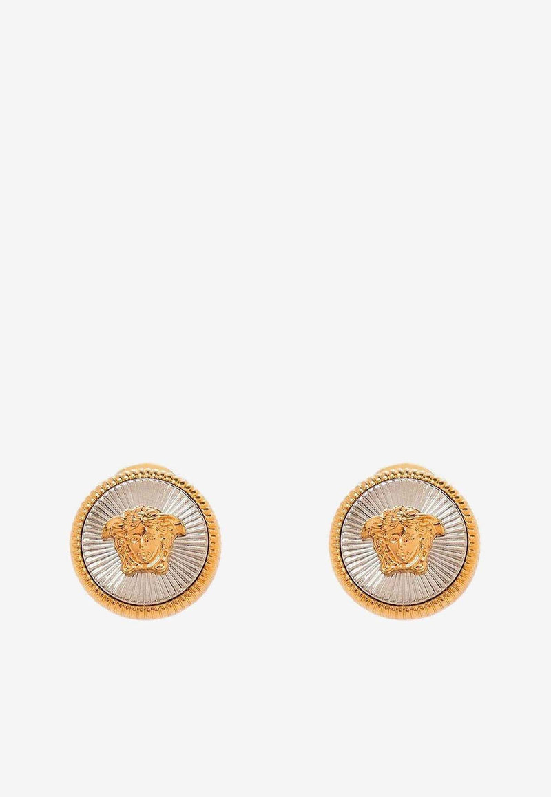 Versace Medusa Biggie Earrings 1011601 1A00620 4J080 Gold