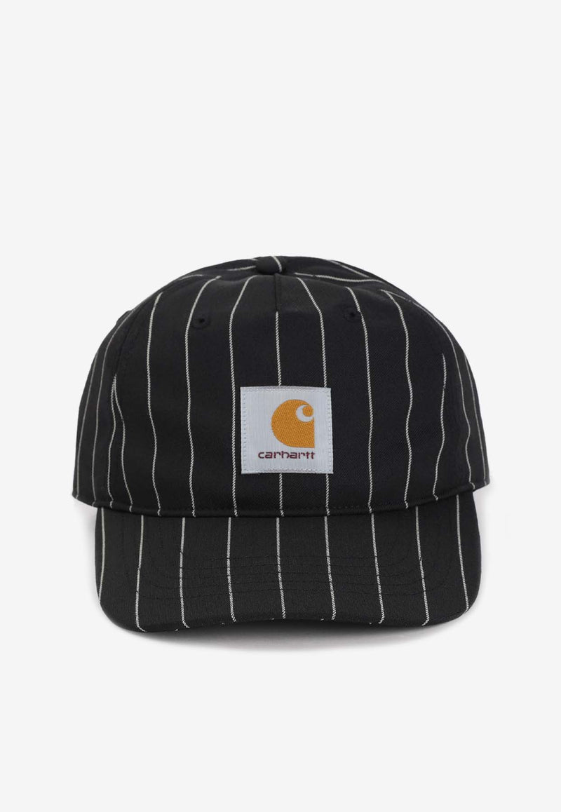 Seaton Logo Striped Cap