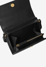 Versace Medusa Biggie Leather Messenger Bag Black 1012886 1A10544 1B00V